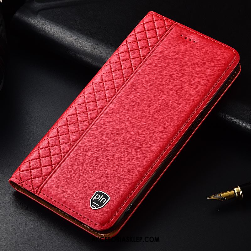 Futerał Samsung Galaxy Note 10+ All Inclusive Czerwony Ochraniacz Telefon Komórkowy Skórzany Futerał Obudowa Sklep