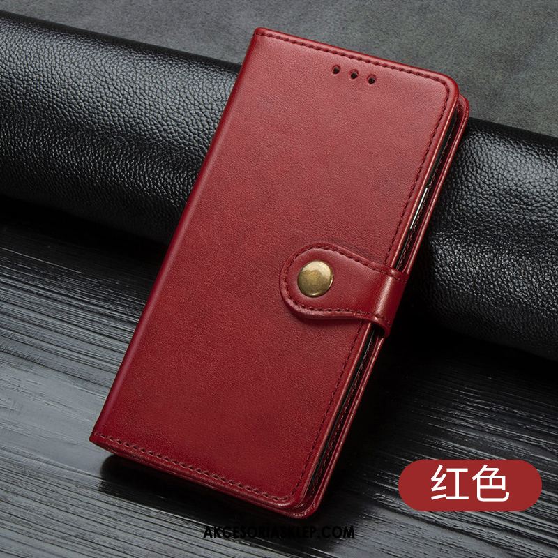 Futerał Samsung Galaxy Note 10 Lite Telefon Komórkowy Klapa Czerwony Gwiazda Skórzany Futerał Etui Sklep