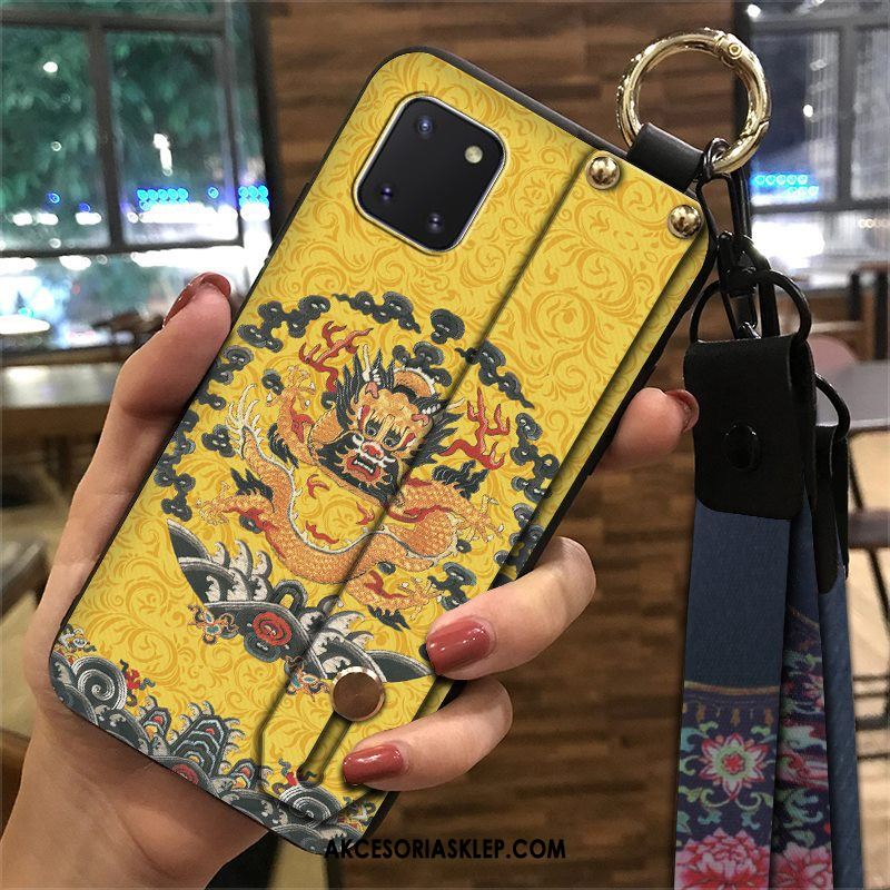 Futerał Samsung Galaxy Note 10 Lite Żółty Gwiazda Pałac Telefon Komórkowy Ochraniacz Etui Kup