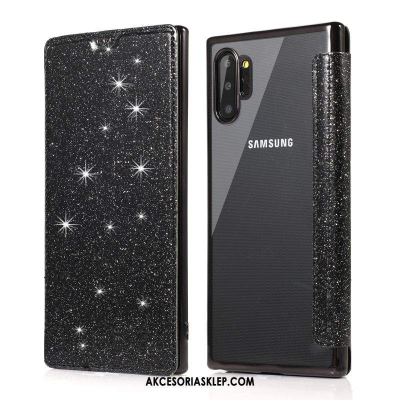 Futerał Samsung Galaxy Note 10+ Telefon Komórkowy Czarny Gwiazda Pokrowce Sprzedam