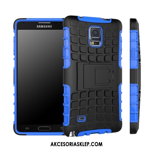 Futerał Samsung Galaxy Note 4 Niebieski Telefon Komórkowy Ochraniacz Wspornik Gwiazda Obudowa Online