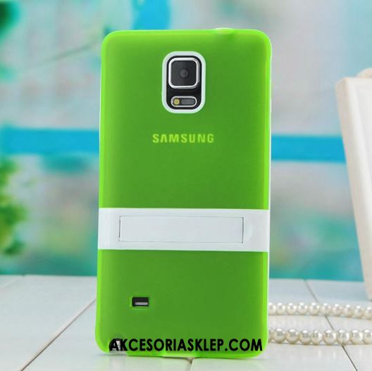 Futerał Samsung Galaxy Note 4 Silikonowe Telefon Komórkowy Zielony Wspornik Ochraniacz Pokrowce Dyskont