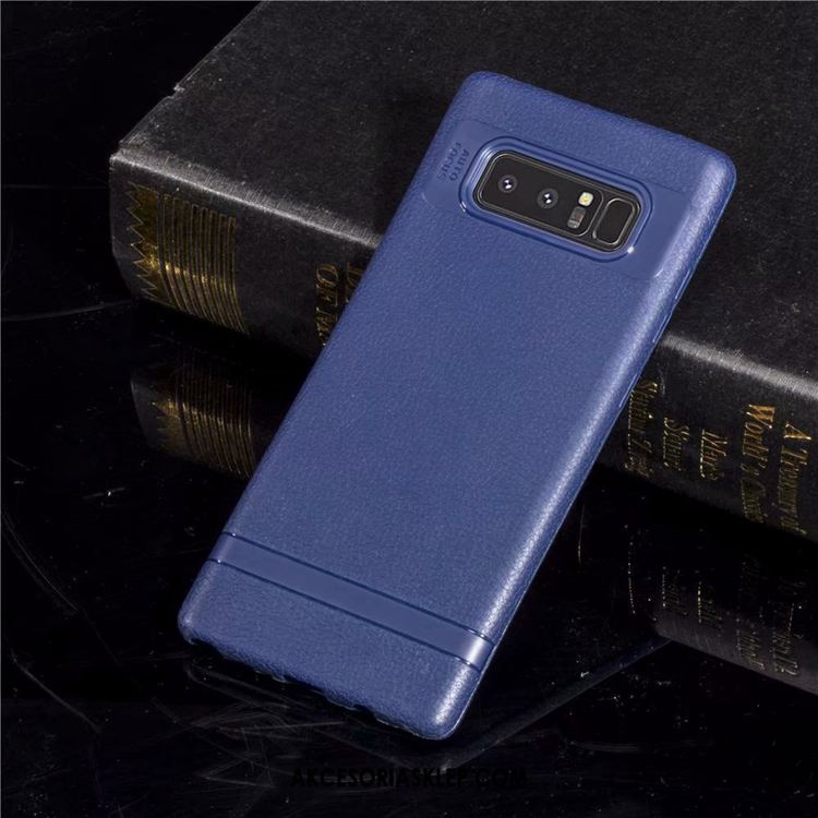 Futerał Samsung Galaxy Note 8 Silikonowe Miękki Niebieski Anti-fall Wzór Obudowa Tanie