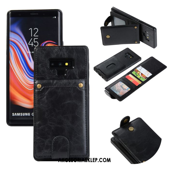 Futerał Samsung Galaxy Note 9 Gwiazda Anti-fall Czarny Telefon Komórkowy All Inclusive Pokrowce Sklep