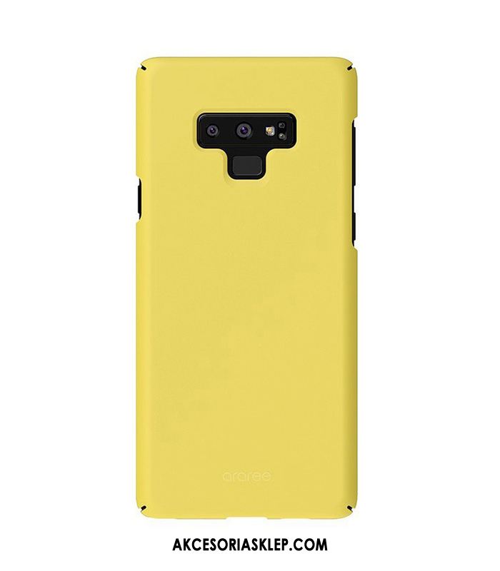 Futerał Samsung Galaxy Note 9 Jednolity Kolor Żółty Gwiazda All Inclusive Anti-fall Obudowa Sklep