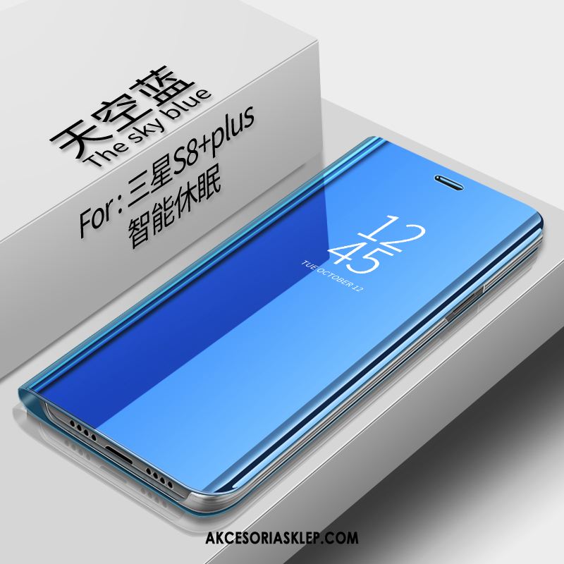 Futerał Samsung Galaxy Note 9 Kreatywne Niebieski Anti-fall Modna Marka Lustro Obudowa Tanie