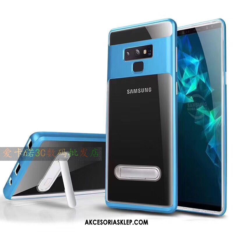 Futerał Samsung Galaxy Note 9 Przezroczysty Niebieski Wspornik Gwiazda Telefon Komórkowy Sklep