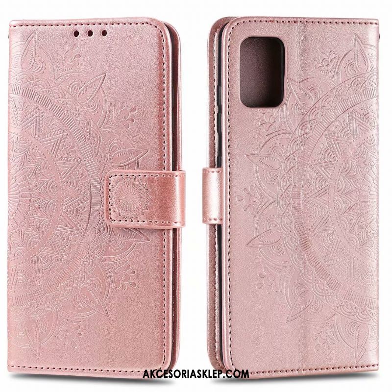 Futerał Samsung Galaxy Note20 Klapa Telefon Komórkowy Różowe Karta Gwiazda Etui Dyskont