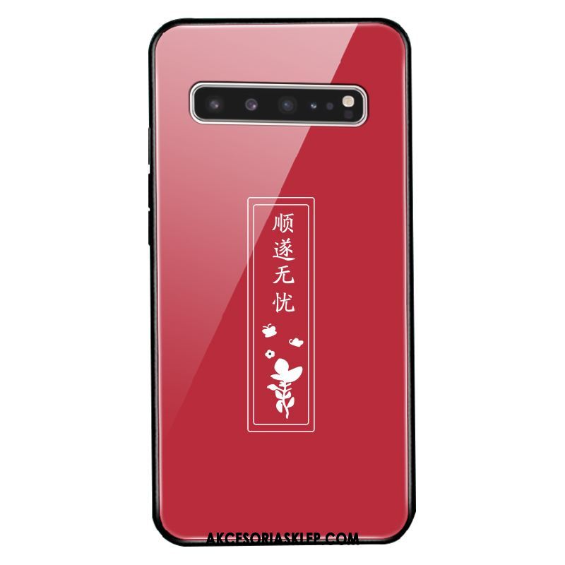 Futerał Samsung Galaxy S10 5g Czerwony Chiński Styl Bogactwo Telefon Komórkowy Dostosowane Obudowa Na Sprzedaż