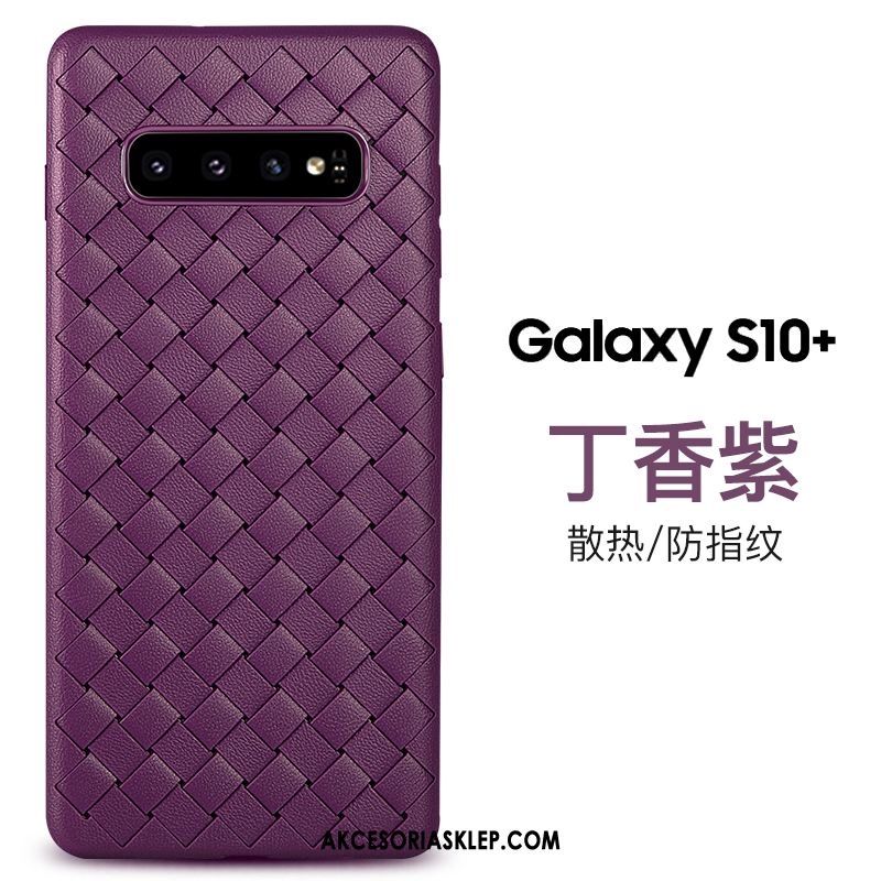 Futerał Samsung Galaxy S10+ Purpurowy Osobowość Oddychające Jakość Modna Marka Obudowa Tanie