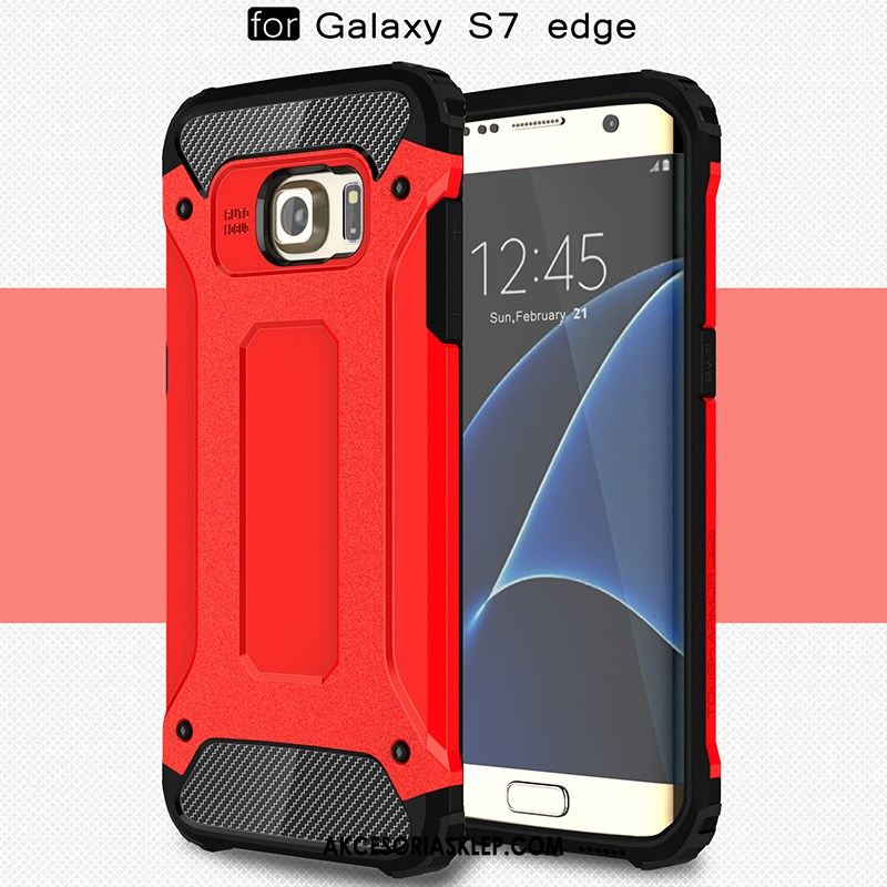 Futerał Samsung Galaxy S7 Edge Kreatywne Ochraniacz Osobowość Gwiazda Czerwony Pokrowce Sklep