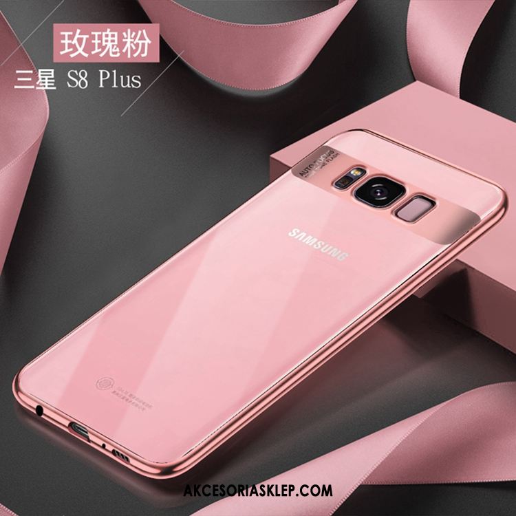 Futerał Samsung Galaxy S8+ Telefon Komórkowy Różowe Silikonowe Ochraniacz Gwiazda Etui Dyskont