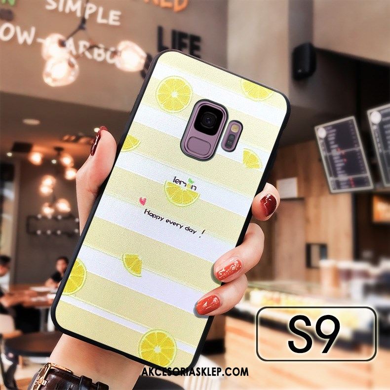 Futerał Samsung Galaxy S9 Gwiazda Miękki Silikonowe Telefon Komórkowy Żółty Etui Tanie