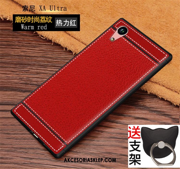 Futerał Sony Xperia Xa Ultra Ochraniacz Czerwony Miękki Telefon Komórkowy Anti-fall Etui Tanie