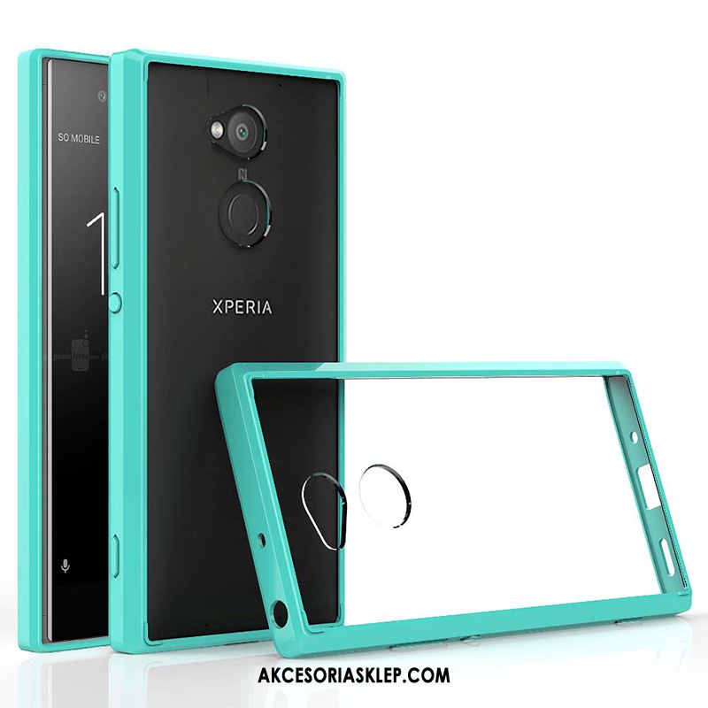 Futerał Sony Xperia Xa2 Zielony Przezroczysty Ochraniacz Telefon Komórkowy Trudno Etui Sklep