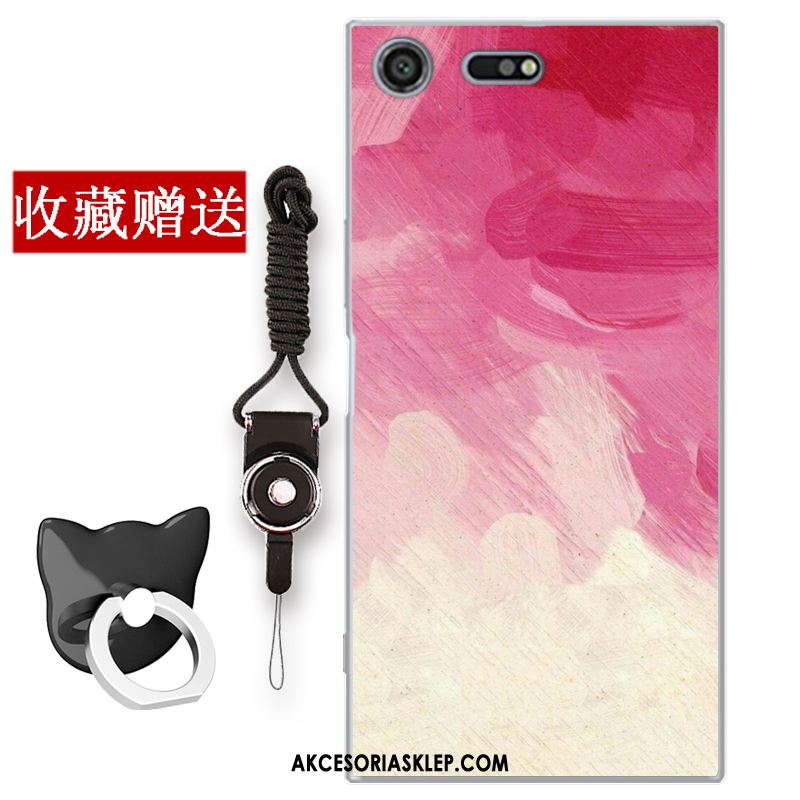 Futerał Sony Xperia Xz Premium Wiatr Anti-fall Różowe Telefon Komórkowy Ochraniacz Etui Sprzedam