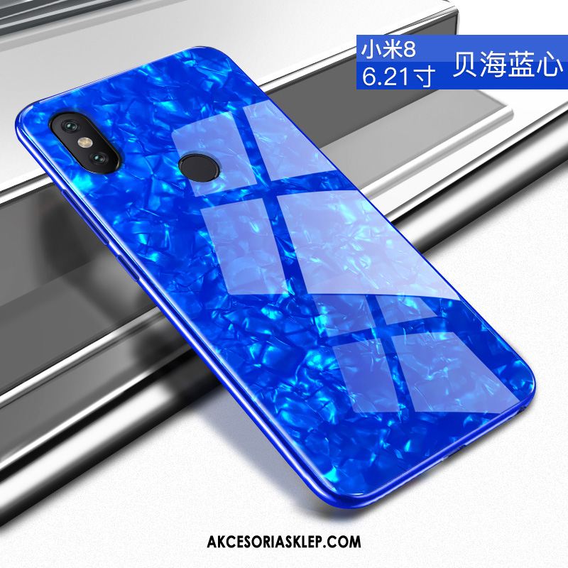 Futerał Xiaomi Mi 8 Modna Marka Osobowość Cienkie Niebieski Piękny Etui Sprzedam