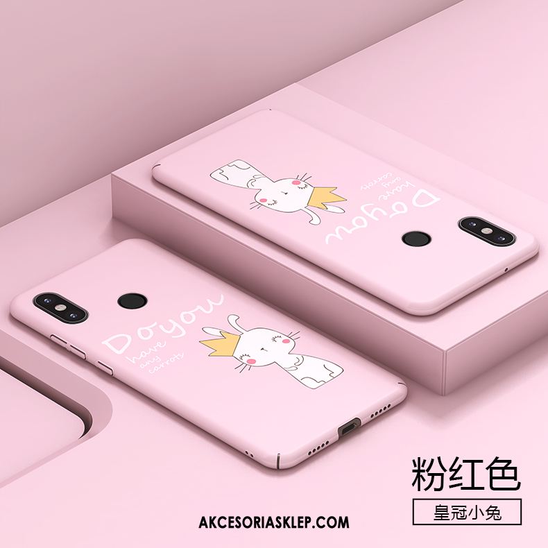 Futerał Xiaomi Mi 8 Różowe Trudno Nowy Plastikowy Ochraniacz Tanie