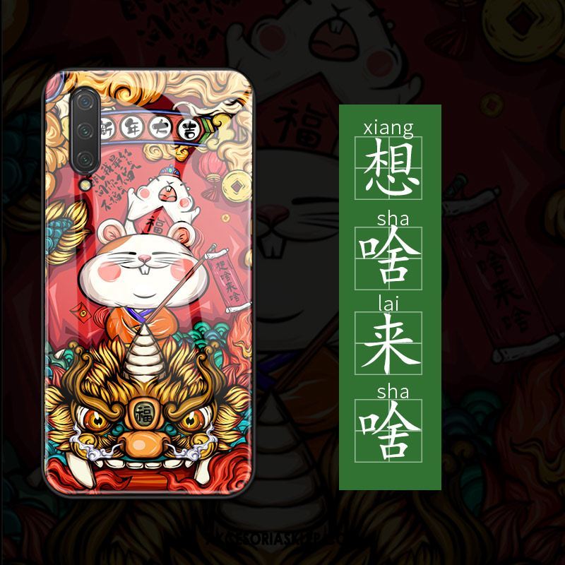 Futerał Xiaomi Mi 9 Lite Telefon Komórkowy Cienkie Piękny Czerwony Netto Tendencja Online