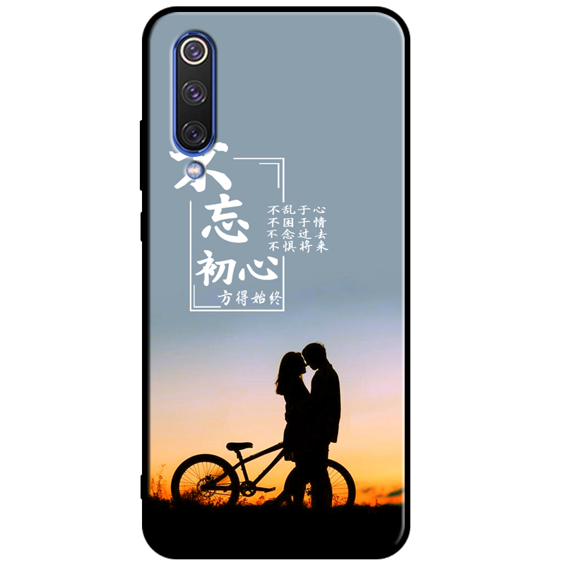 Futerał Xiaomi Mi 9 Se Telefon Komórkowy Mały Miękki Szary Ring Obudowa Sklep