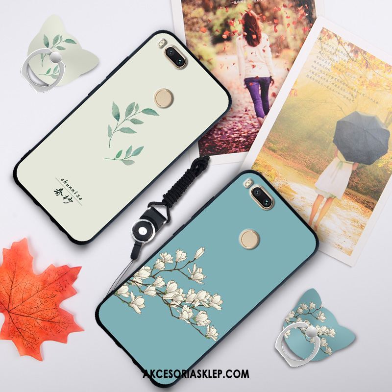 Futerał Xiaomi Mi A1 Miękki Telefon Komórkowy All Inclusive Kreatywne Zielony Obudowa Na Sprzedaż