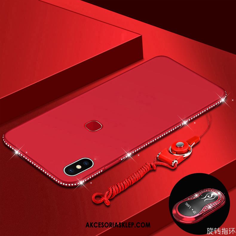 Futerał Xiaomi Mi A2 Ochraniacz Mały Telefon Komórkowy Miękki Czerwony Pokrowce Sprzedam