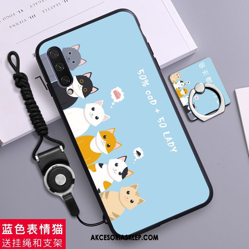 Futerał Xiaomi Mi A3 Piękny Niebieski Telefon Komórkowy Kreatywne Mały Obudowa Sklep