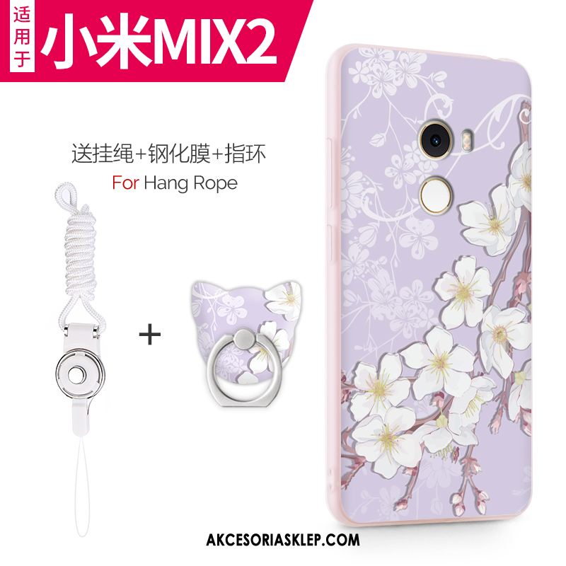 Futerał Xiaomi Mi Mix 2 All Inclusive Telefon Komórkowy Miękki Mały Anti-fall Etui Tanie