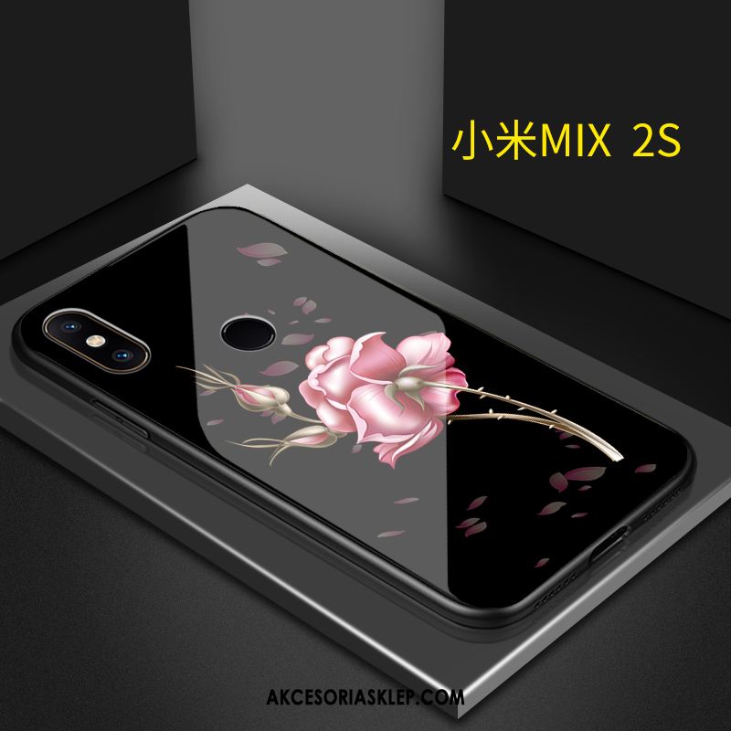 Futerał Xiaomi Mi Mix 2s Szkło Czarny Mały Telefon Komórkowy Piękny Pokrowce Sprzedam