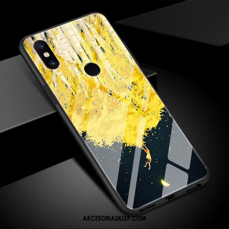 Futerał Xiaomi Mi Mix 3 Żółty Ręcznie Malowane Miękki Mały Telefon Komórkowy Obudowa Sprzedam