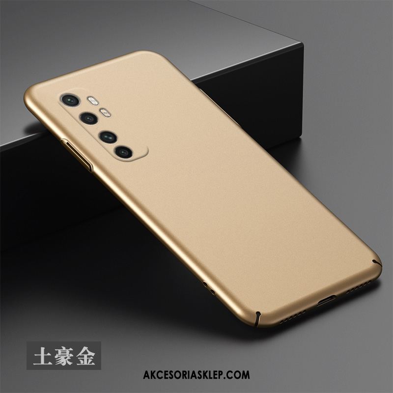 Futerał Xiaomi Mi Note 10 Lite Trudno Mały Czarny Nubuku All Inclusive Obudowa Kup