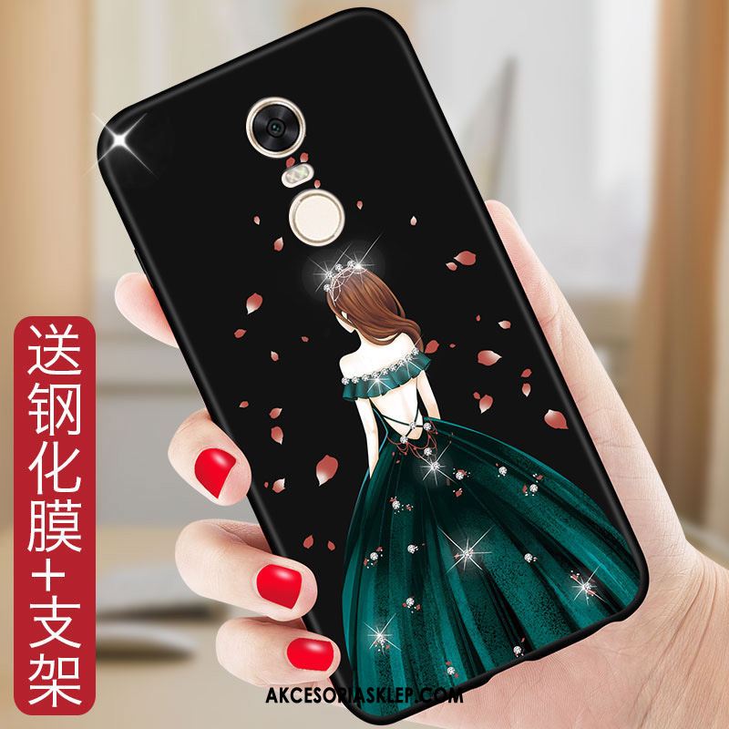 Futerał Xiaomi Redmi 5 Czerwony Kreatywne Miękki Telefon Komórkowy Czarny Pokrowce Online