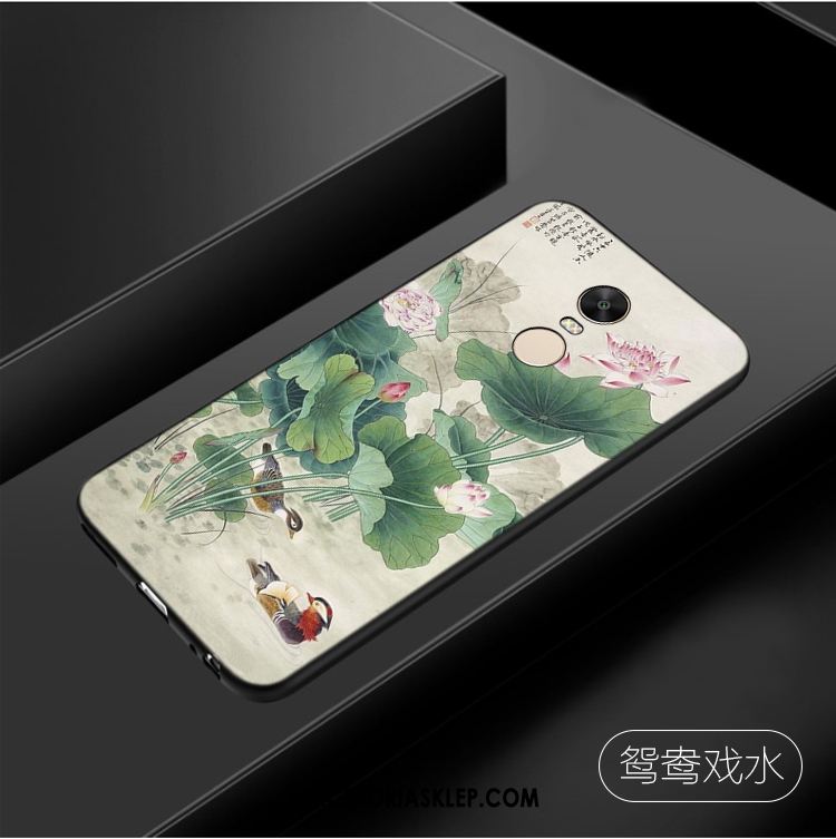 Futerał Xiaomi Redmi 5 Plus All Inclusive Vintage Zielony Miękki Nubuku Obudowa Dyskont