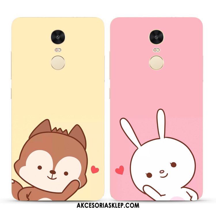Futerał Xiaomi Redmi 5 Plus Różowe Zwierzę Piękny Mały Zakochani Etui Tanie