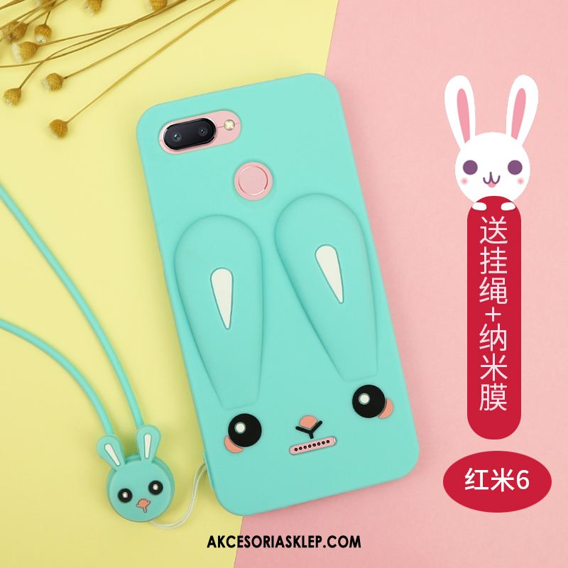 Futerał Xiaomi Redmi 6 Tendencja Anti-fall Silikonowe Mały Bunny Pokrowce Tanie