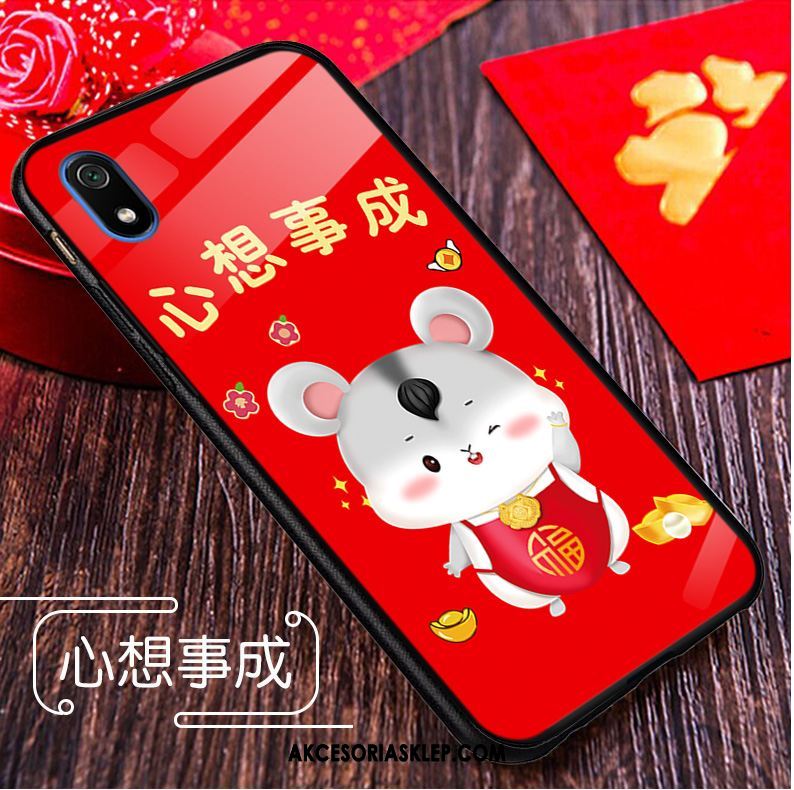 Futerał Xiaomi Redmi 7a Rat Telefon Komórkowy Kreskówka Nowy Czerwony Etui Sprzedam