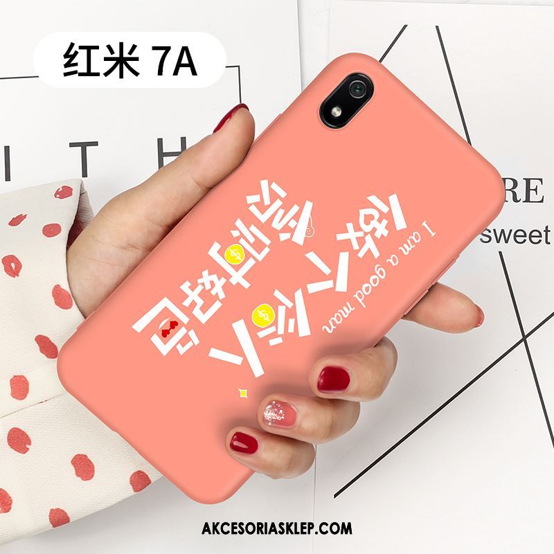 Futerał Xiaomi Redmi 7a Różowe Mały All Inclusive Miękki Czerwony Pokrowce Tanie
