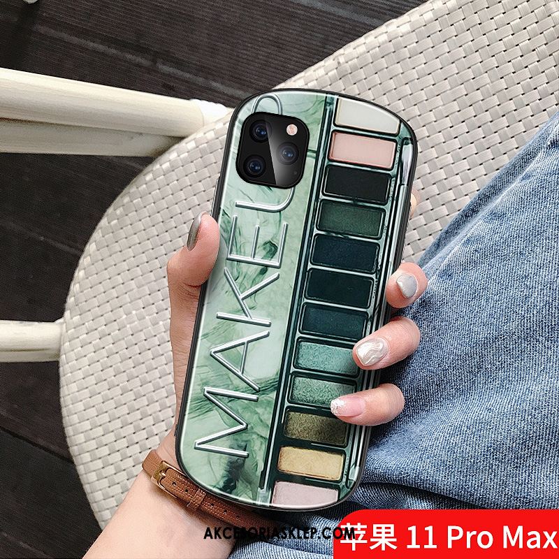 Futerał iPhone 11 Pro Max Mały Nowy Okrągła Zielony Osobowość Pokrowce Sklep