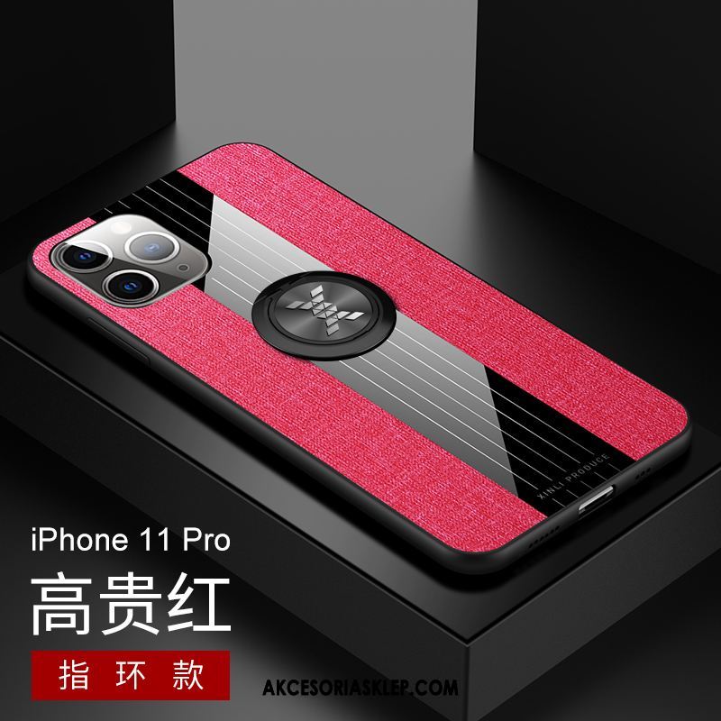 Futerał iPhone 11 Pro Wspornik Czerwony Netto Ring Anti-fall Ochraniacz Obudowa Online
