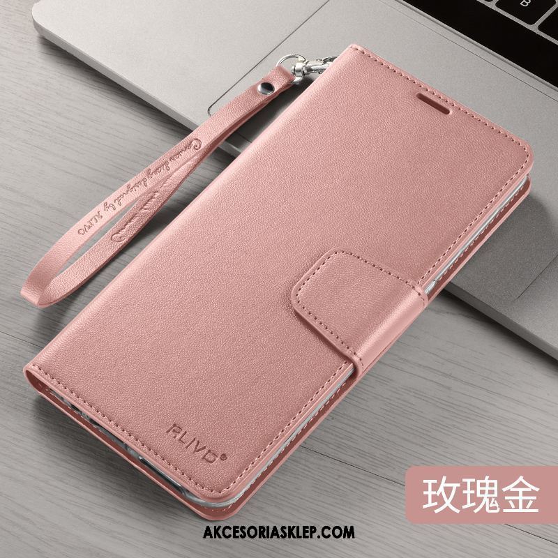 Futerał iPhone 12 Mini Różowe Złoto Klapa Silikonowe Cienkie Miękki Tanie