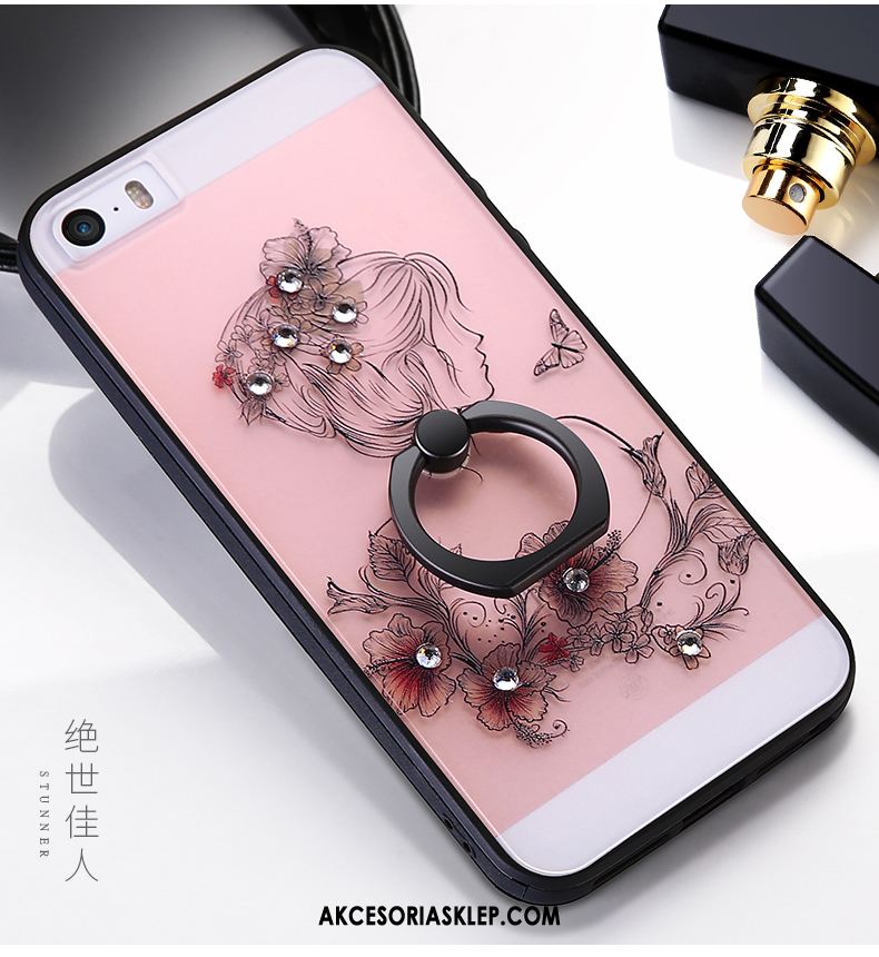 Futerał iPhone 5 / 5s Silikonowe Anti-fall Telefon Komórkowy Różowe All Inclusive Pokrowce Oferta