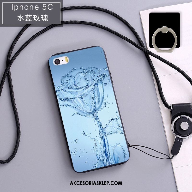 Futerał iPhone 5c Silikonowe Nowy Miękki Niebieski Ochraniacz Pokrowce Sprzedam