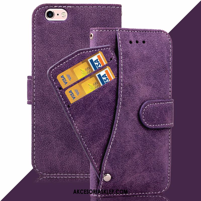 Futerał iPhone 6 / 6s Plus All Inclusive Karta Telefon Komórkowy Kreatywne Purpurowy Etui Sprzedam