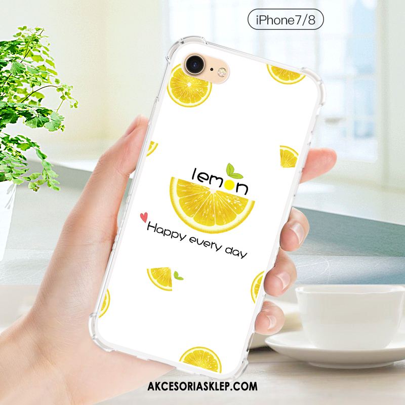 Futerał iPhone 8 All Inclusive Żółty Tendencja Telefon Komórkowy Kreatywne Pokrowce Kupię