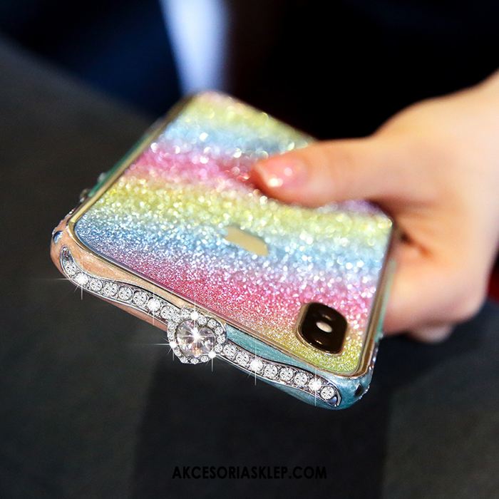 Futerał iPhone X Kolor Granica Metal Tendencja Luksusowy Obudowa Sklep