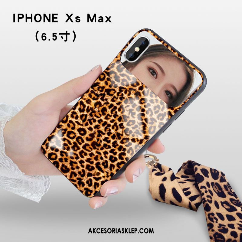 Futerał iPhone Xs Max Lampart Modna Marka Szkło Telefon Komórkowy Mały Pokrowce Oferta