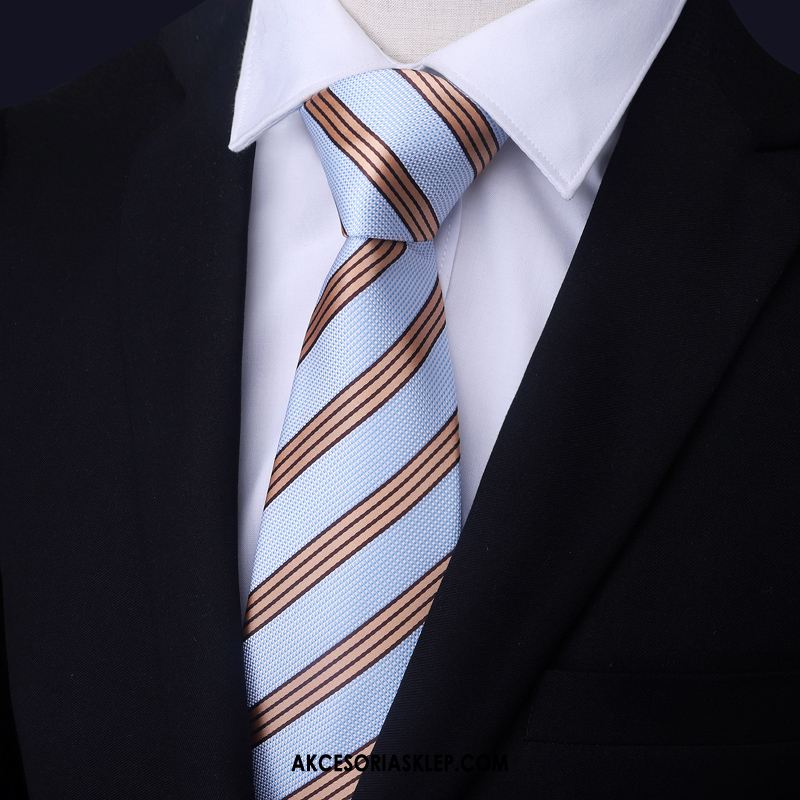 Krawat Męskie Pan Młody Męska W Paski Z Pracy Ślubna Kupię