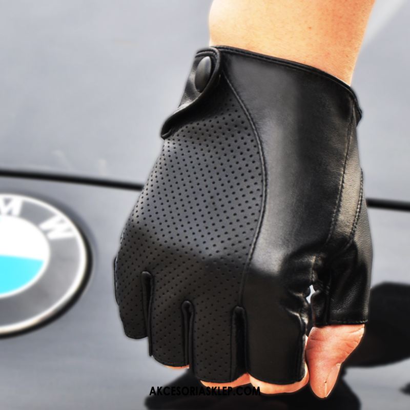Rękawiczki Męskie Męska Dla Kierowców Sportowe Szycie Pół Palca Kupię