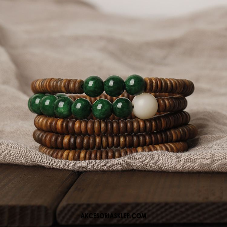 Srebrna Biżuteria Męskie Zielone Opalanie Drewno Vintage Damska Jakość Sprzedam