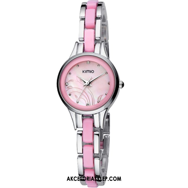 Zegarek Damskie Trendy Różowy Casual Prosty Moda Kup